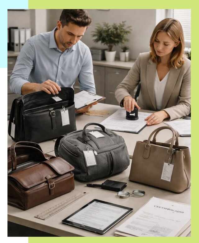 Сертификация сумок в Чистополе от 7679 руб. | Алешин-Чст