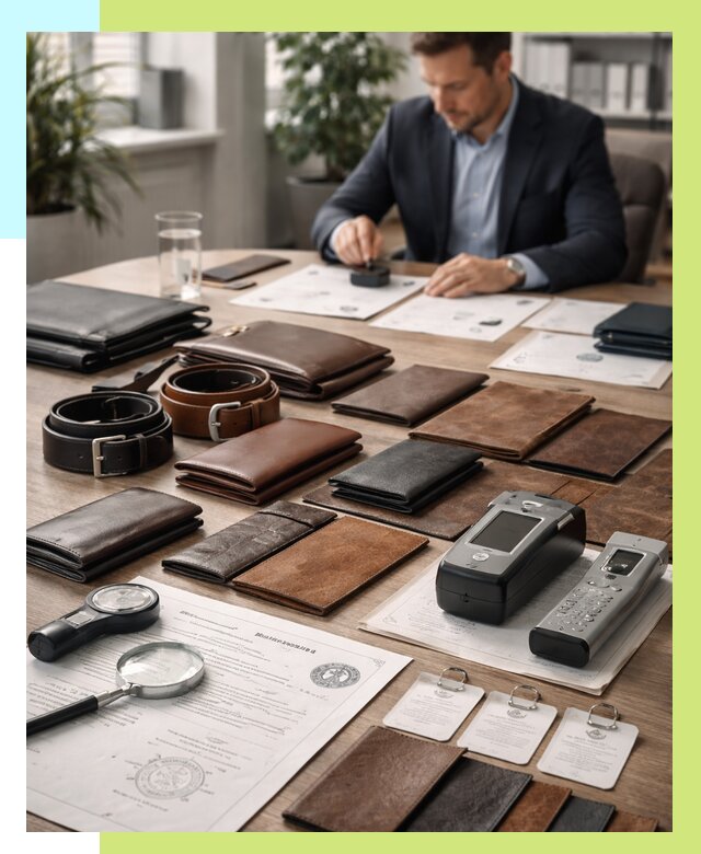 Сертификация кожаных изделий в Чистополе от 12287 р. | Алешин-Чст