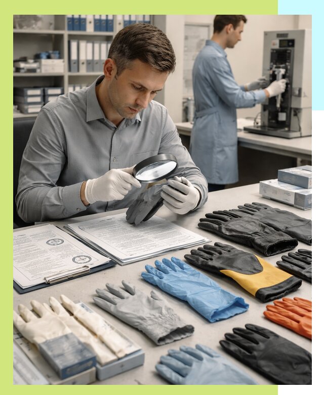 Сертификация перчаток и средств защиты продукции в Чистополе