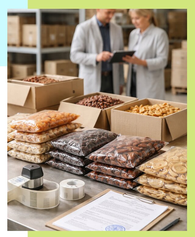 Сертификация сухофруктов в Чистополе от 12287 р. | Алешин-Чст под ключ