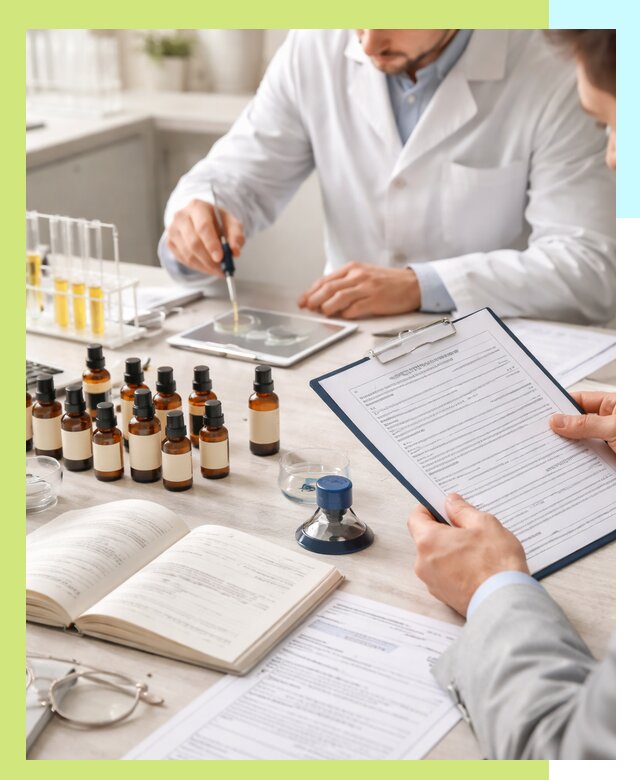 Сертификация эфирных масел и документация качества в Чистополе