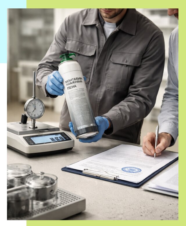 Сертификация монтажной пены в Чистополе от 15359 р. | Алешин-Чст