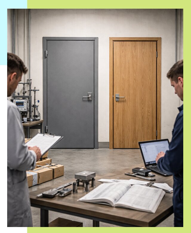 Сертификация дверей в Чистополе от 8191 р. под ключ | Алешин-Чст