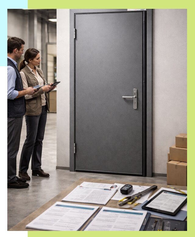 Сертификация противопожарных дверей в Чистополе от 9215 р. | Алешин-Чст