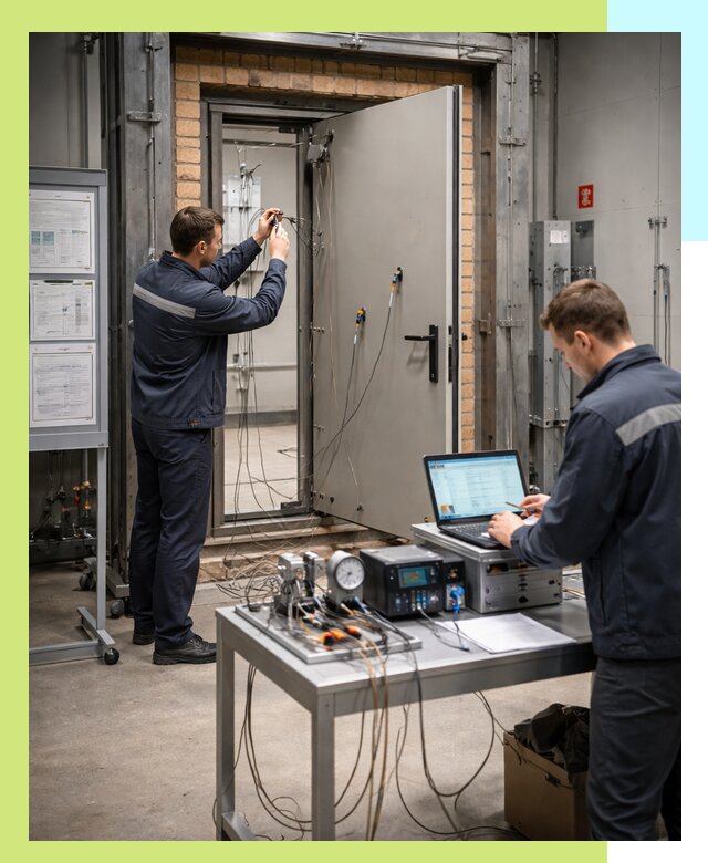 Сертификация противопожарных дверей в Чистополе по ГОСТ и ТР