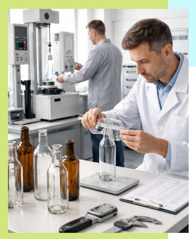 Сертификация стеклянных бутылок и сопутствующей упаковки в Чистополе