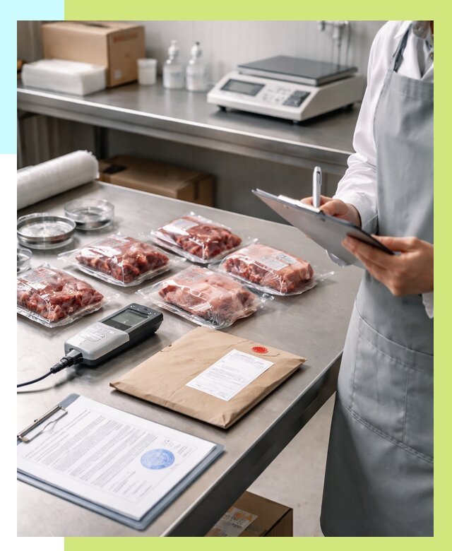 Сертификат на мясо и декларация в Чистополе от 8703 р. | Алешин-Чст