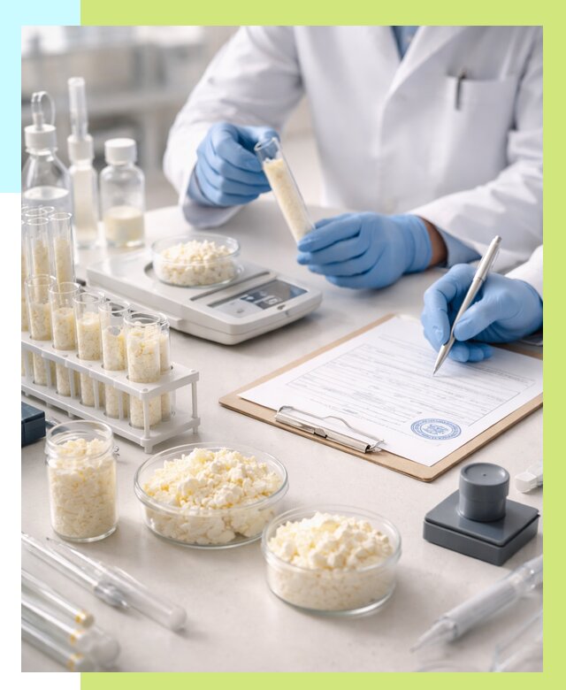 Сертификация творога в Чистополе от 12287 р. под ключ | Алешин-Чст