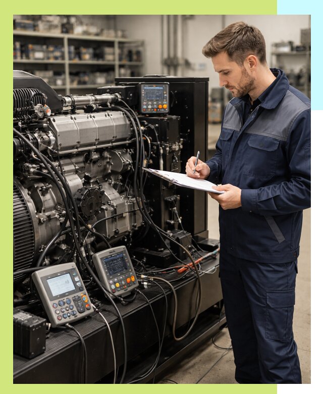 Сертификация дизельных генераторов и их оборудования в Чистополе