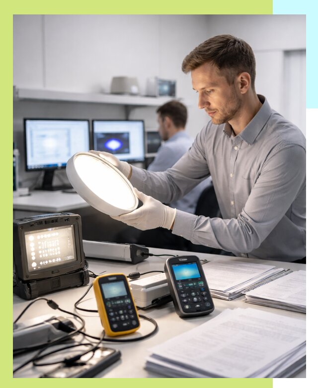 Сертификация светильников в Чистополе: испытания и оформление