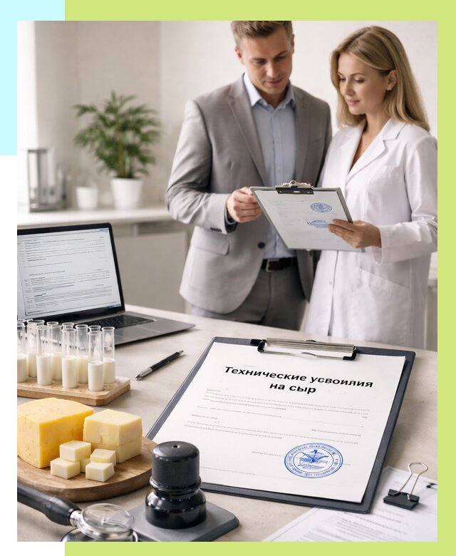ТУ на сыры в Чистополе срочно от 12287 р. — оформление | Алешин-Чст