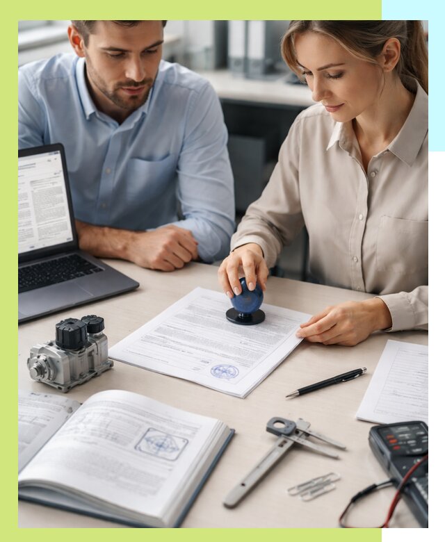 Выдача паспорта изделия и техническая экспертиза продукции в Чистополе