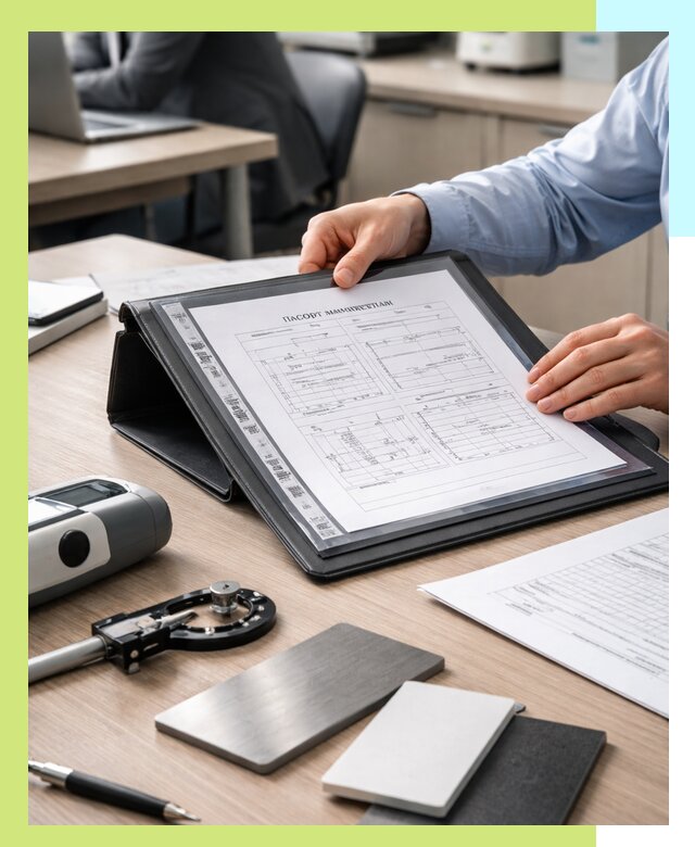 Оформление паспорта материала для продукции в Чистополе