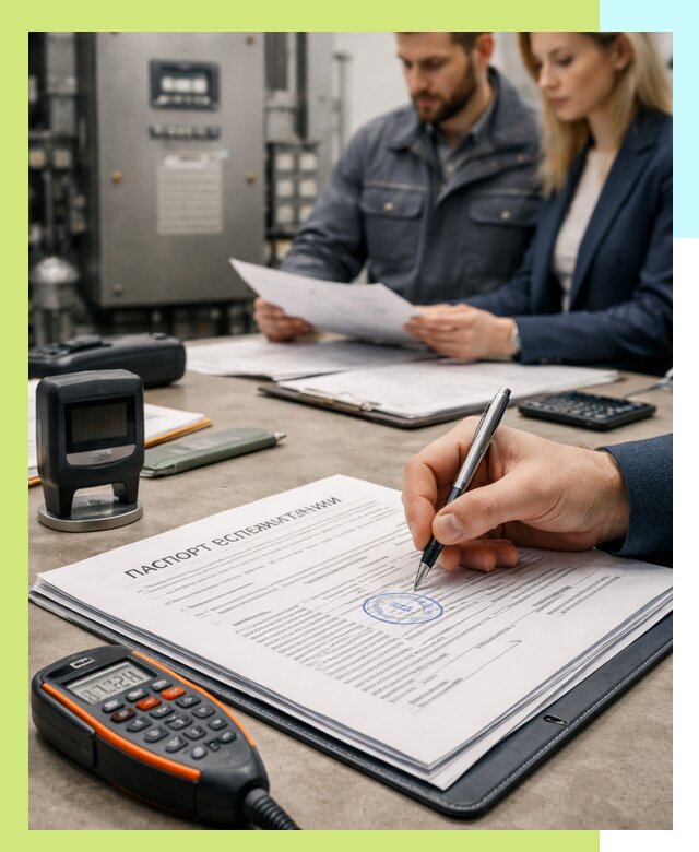 Оформление паспорта эксплуатации оборудования в Чистополе