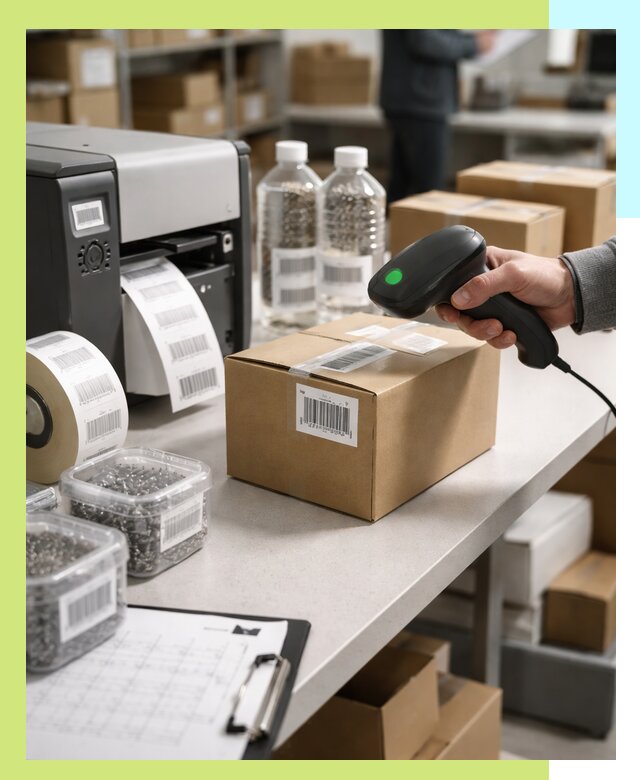 Штрихкодирование продукции и маркировка для продажи в Чистополе