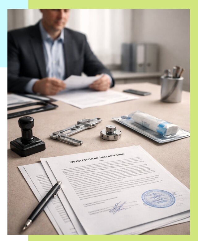 Экспертное заключение на продукцию в Чистополе от 8703 р. | Алешин-Чст