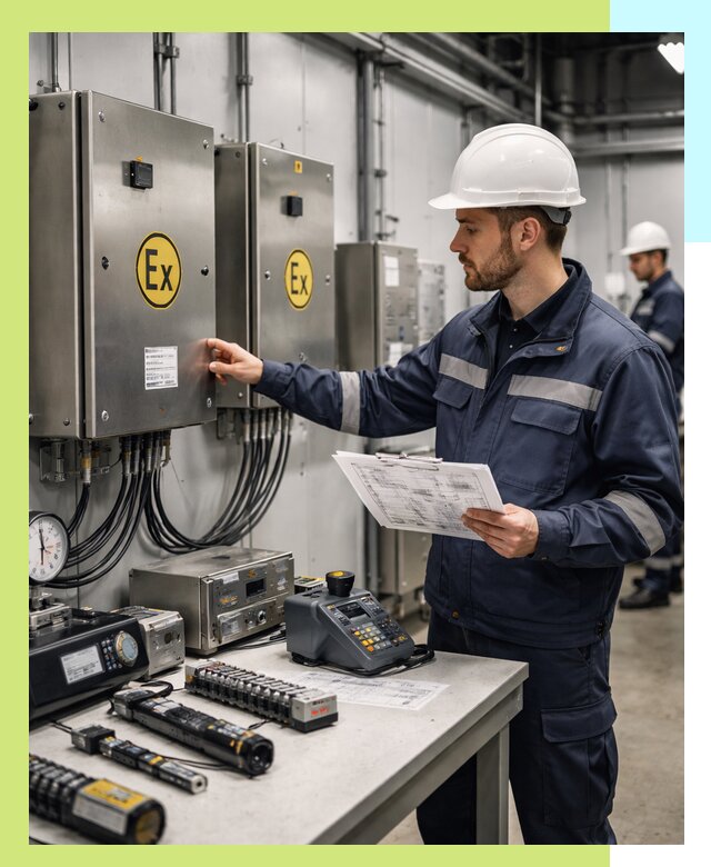 Сертификат взрывозащиты промышленного оборудования в Чистополе