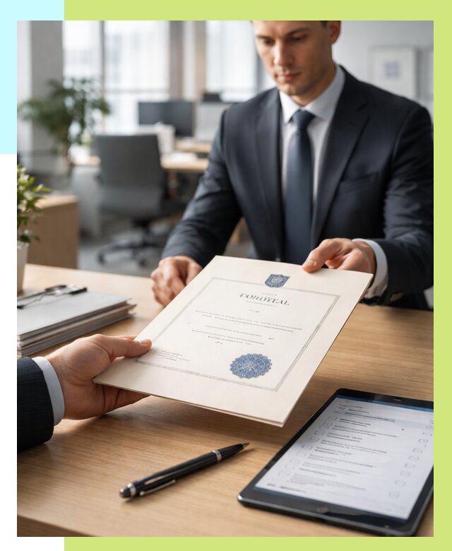 Сертификат ISO 30301 в Чистополе от 35837 р. | Алешин-Чст - под ключ