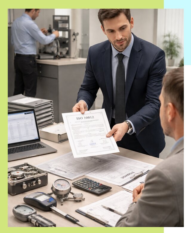 Выдача сертификата ISO 10012 по требованиям метрологии в Чистополе