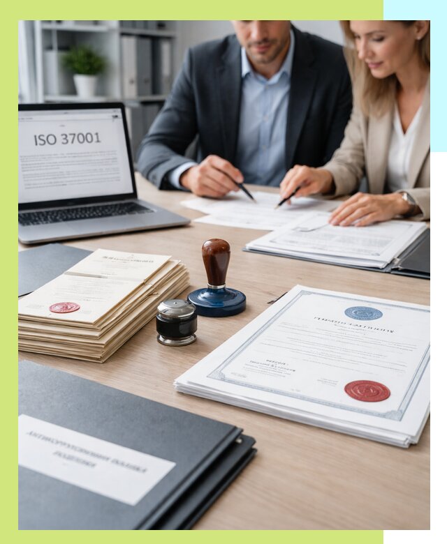 Получение сертификата ISO 37001 по системе борьбы с коррупцией в Чистополе